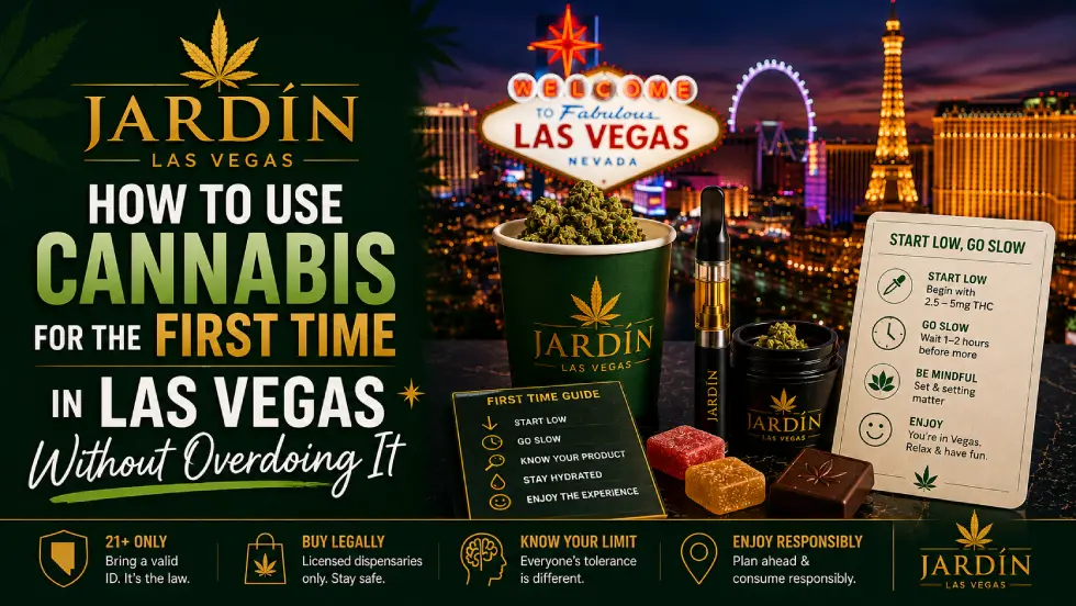 How to Use Cannabis for the First Time in Las Vegas Without Overdoing It