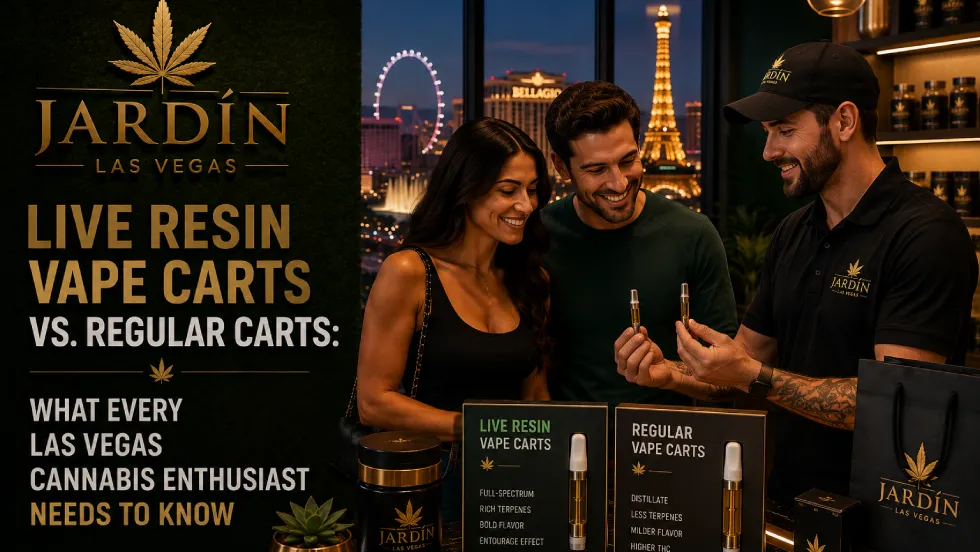Live Resin Vape Carts vs. Regular Carts: What Every Las Vegas Cannabis Enthusiast Needs to Know