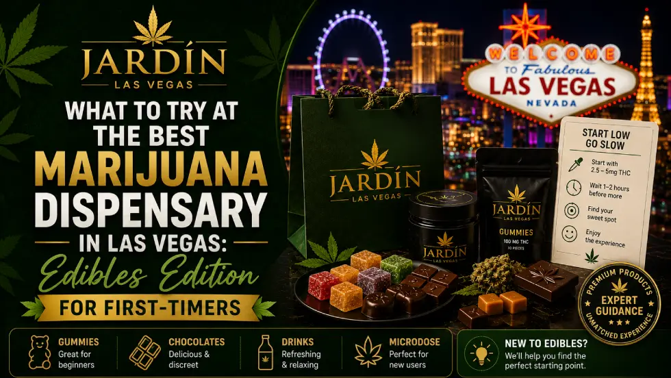 What to Try at the Best Marijuana Dispensary in Las Vegas: Edibles Edition for First-Timers