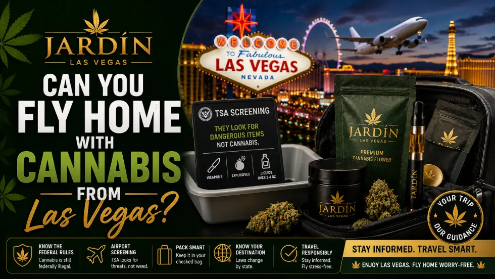 Can You Fly Home With Cannabis From Las Vegas?