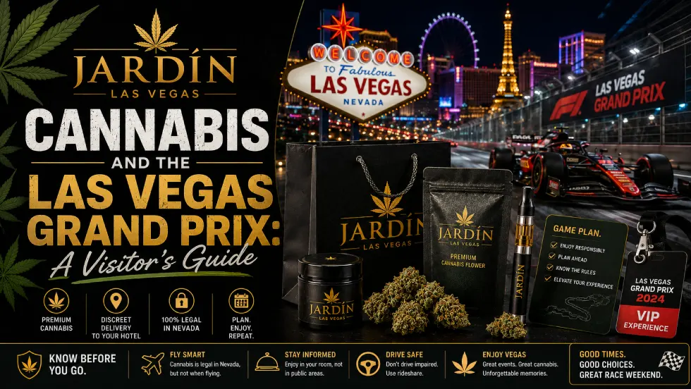 Cannabis and the Las Vegas Grand Prix: A Visitor’s Guide