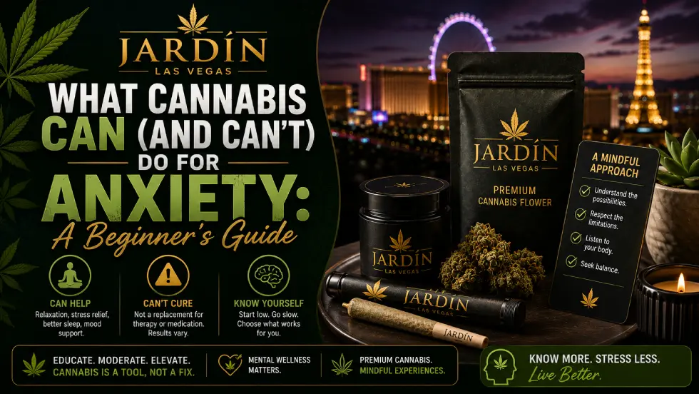 What Cannabis Can (and Can't) Do for Anxiety: A Beginner's Guide