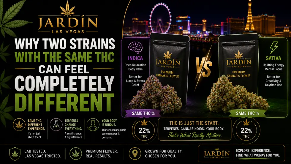 Why Two Strains With the Same THC Can Feel Completely Different