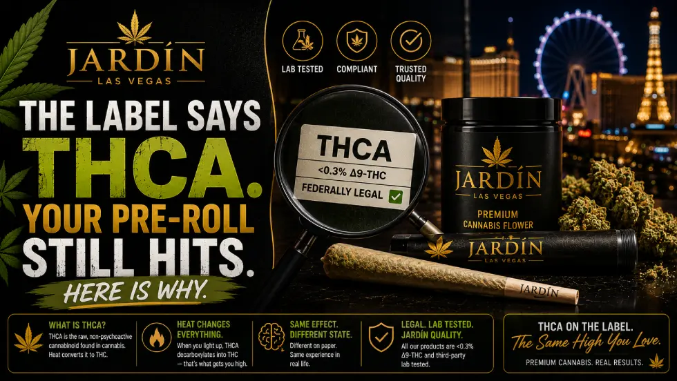 The Label Says THCA. Your Pre-Roll Still Hits. Here Is Why